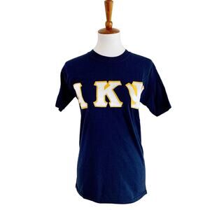 Alpha Kappa Psi embroidered letter jersey, size S